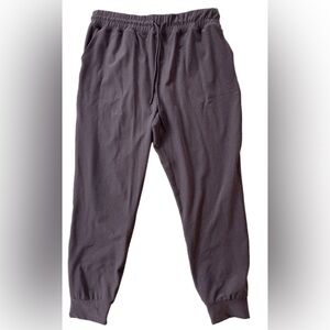 Beyond Yoga Taupe Purple Brown Spacedye Joggers Size XL